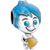Pandora Disney Pixar Joy Glow In The Dark Memory Orb Charm - Silver/Blue/Yellow