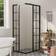 vidaXL brusekabine 90x70x180 cm sikkerhedsglas 700x900x1900mm