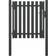 vidaXL Garden Fence Gate 100x125cm