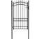 vidaXL Fence Gate with Spikes 102x225cm