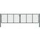 vidaXL Mesh Garden Gate 400x125cm
