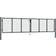 vidaXL Mesh Garden Gate 400x125cm