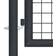 vidaXL Mesh Garden Gate 400x125cm