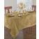 Elrene Poinsettia Elegance Tablecloth Red, Green, Beige, Gold