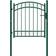vidaXL Fence Gate with Arched Top 102x150cm