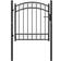 vidaXL Fence Gate with Arched Top 102x150cm