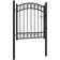 vidaXL Fence Gate with Arched Top 102x150cm