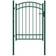 vidaXL Fence Gate with Arched Top 102x175cm