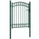 vidaXL Fence Gate with Arched Top 102x175cm