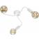 Trio Lighting Diallo Ceiling Flush Light 47cm