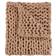 Donna Sharp Chenille Chunky Blankets Beige (127x101.6cm)