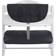 Hauck Matstolsdyna Highchairpad Deluxe Melange Charcoal