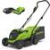 Greenworks GD24LM33K2 (1x2.0Ah) Battery Powered Mower