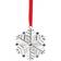 Lenox Jeweled Snowflake Christmas Tree Ornament 6.4cm