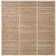 Forest Garden Contemporary Double Slatted Fence Panel 180x180cm