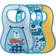 Chicco Easy Meal Bib 6m+ 3pcs