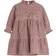 Hust & Claire Girl's Kis Gingham Dress - Purple Fig (29937683-3878)