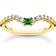 Thomas Sabo Ring - Gold/Green/Transparent