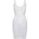 Pieces Long Single Undershirt Dress - White