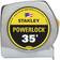 Stanley Tools Power Lock 33-835 Measurement Tape
