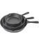 Commercial Chef Pre-Seasoned Cookware Set 3 Parts