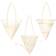 ferm LIVING Cones Juletræspynt 15cm 3stk