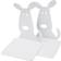 Burde Bookend Dog Prydnadsfigur 17cm 2st