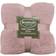 Brentfords Teddy Fleece Manta Marrón, Plata, Blanco, Gris, Negro, Rosa, Azul, Amarillo, Beige (200x150cm)