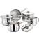 Stellar 1000 Deep Cookware Set with lid 5 Parts