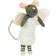 Afroart Mouse Angel Christmas Tree Ornament 11cm