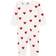 Petit Bateau Heart Footless Sleepsuit