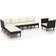 vidaXL 3082081 Lounge-Set, Tisch einschl. 1 Stühle & 4 Sofas