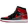 NIKE Air Jordan 1 Retro High OG Wide Patent - Black/White/Varsity Red