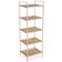 Versa Bathroom shelves Metal PVC Bamboo (32.5 x 120 x 39 cm)