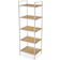 Versa Bathroom shelves Metal PVC Bamboo (32.5 x 120 x 39 cm)