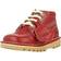 Kickers Infant Kick Hi Zip - Red