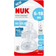 Nuk First Choice+ Size 2 Silicone Teat Flow Control 2-pack