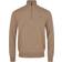 Polo Ralph Lauren Classic Logo 1/4 Zip Knit Sweater - Honey Brown Heather