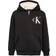 Calvin Klein Big Boy's Monogram Duo Sherpa Lined Full Zip Sweatshirt