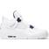 Nike Air Jordan 4 Retro M - White/Court Purple/Metallic Silver