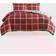 Hallmart Collectibles Holiday Dogs Bedspread Red (218.4x160)