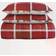 Hallmart Collectibles Holiday Dogs Bedspread Red (218.4x160)