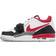 NIKE Air Jordan Legacy 312 Low GS - White/Black/Wolf Grey/Fire Red