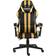 vidaXL Racing Gaming Chair - Black/Gold