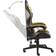 vidaXL Racing Gaming Chair - Black/Gold