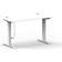 Nordic FlexiDesk Gaming Desk - White, 1200x600x1200mm