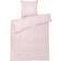 Juna Monochrome Duvet Cover Pink, White (220x140cm)