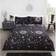 Rapport Celestial Duvet Cover Black (200x135cm)