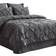 Bedsure Pintuck Bedspread Grey, Beige, White, Black, Orange, Pink, Red, Blue (259.1x228.6cm)