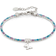 Nomination Chic & Charm Butterfly Bracelet - Silver/Multicolour